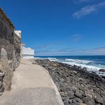 Lägenhet Costa Norte San Andres Con Terraza Compartida Vista Al Mar Trapiche (Las Palmas)