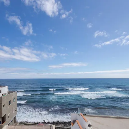 Apartament Costa Norte San Andres Con Terraza Compartida Vista Al Mar Trapiche (Las Palmas)