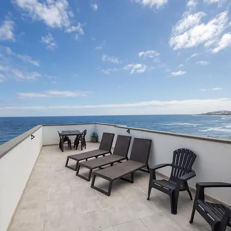 Costa Norte San Andres Con Terraza Compartida Vista Al Mar * Trapiche (Las Palmas)